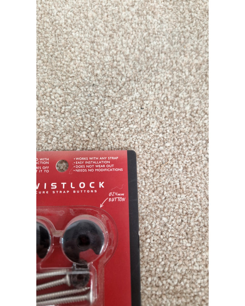 Diago GHOI-B - Guitar Accessories - Twistlock Black - Like New w/ Original Box - image 3