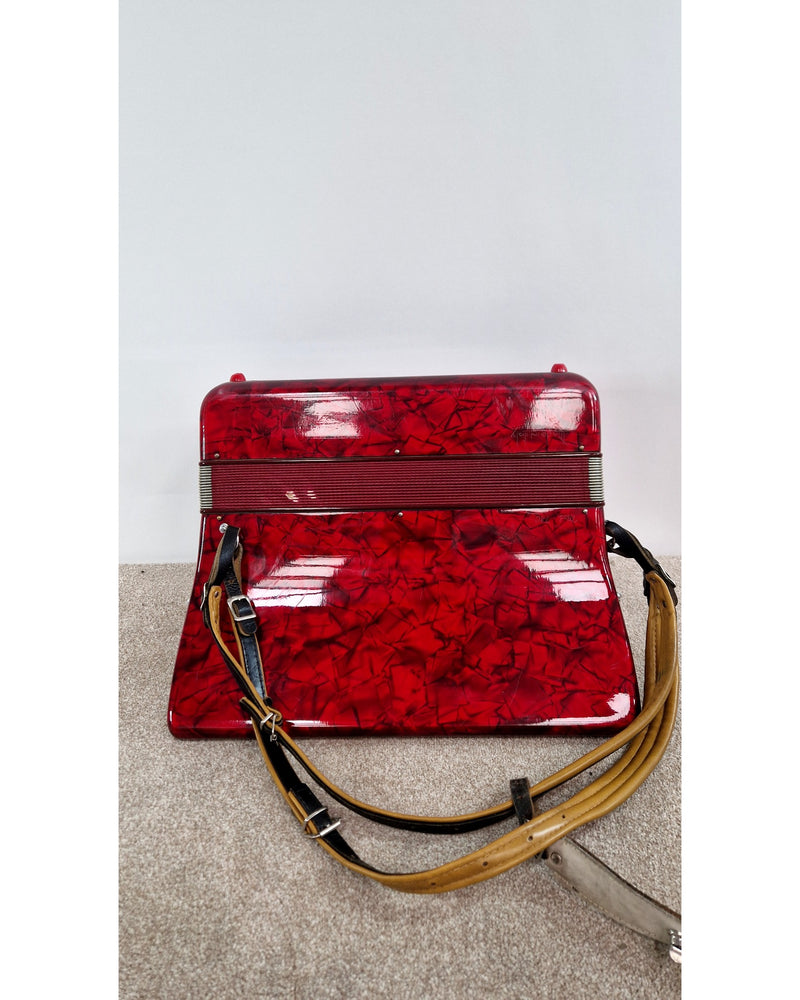 Marinucci 120 - Accordion - Red - Refurbished w/ Hard Case - image 14