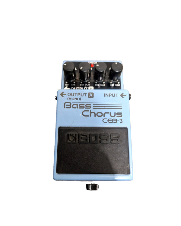 Boss CEB-3 - Effects Pedal - Bass Chorus - Good