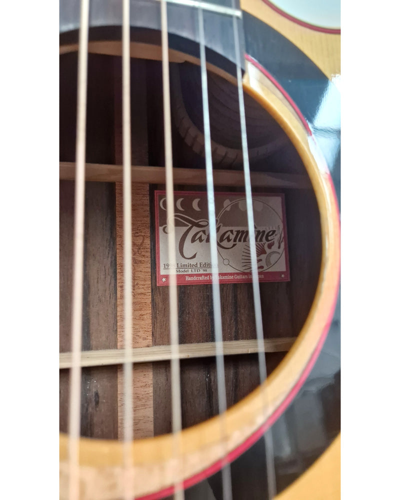 Takamine LTD 98 - Electro-Acoustic Guitar - Excellent w/ Hard Case - image 4