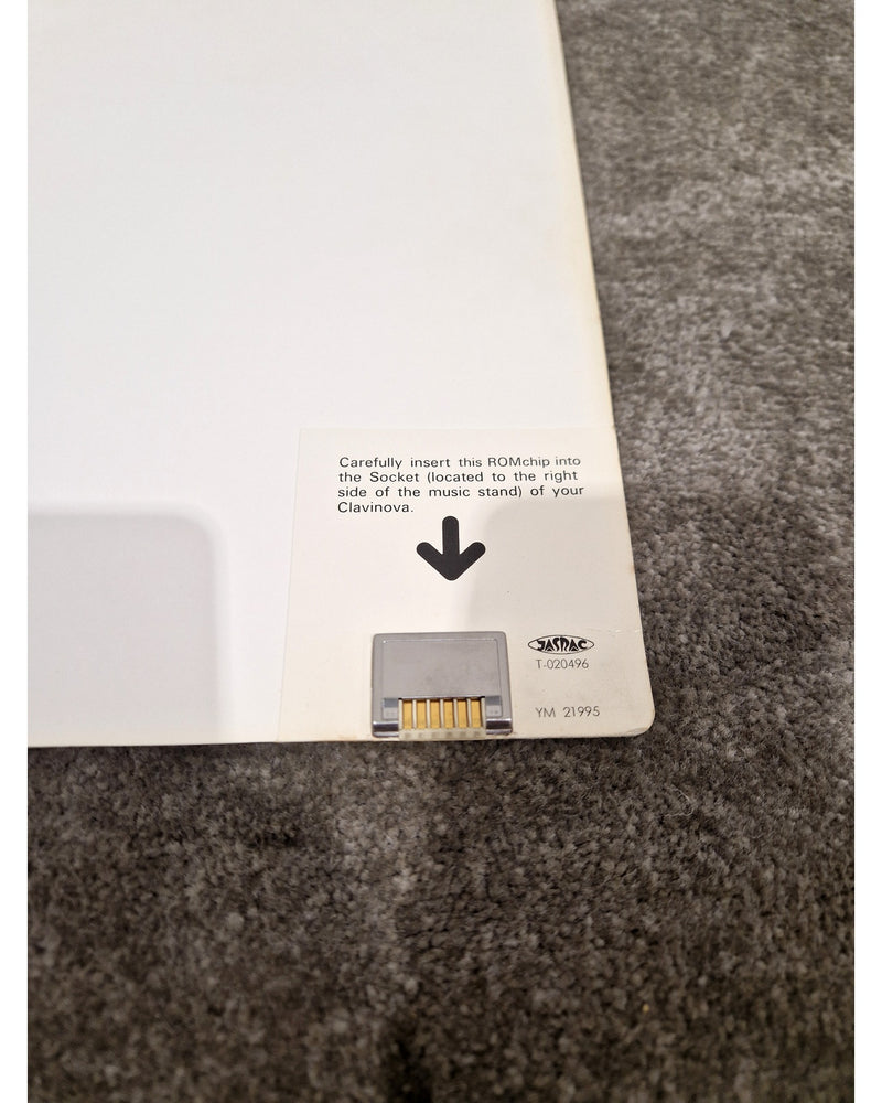 Yamaha Clavinova ROM Music Book 1985 - Sound Module - Excellent w/ ROM - image 3