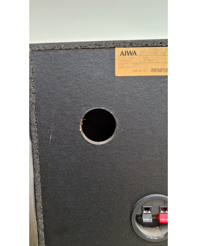 Aiwa SX-E91 - Hi-Fi Speaker - Black - Good - image 10