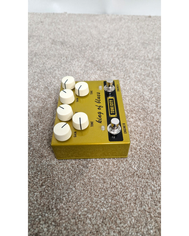 Tone City King of Blues - Overdrive & Distortion Pedals - Gold - Like New - image 9
