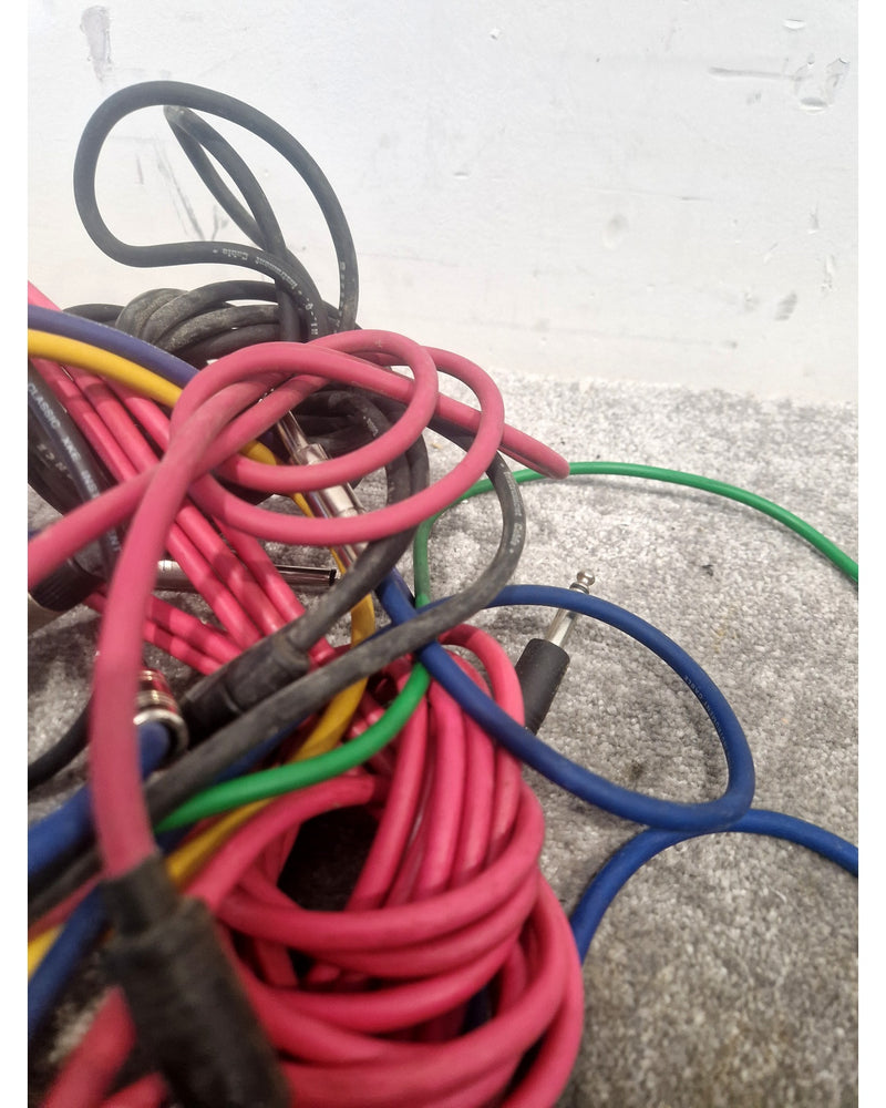 Job-Lot OF Speaker/Guitar Cables - X10 - Speaker/Guitar Cable - Good - image 12
