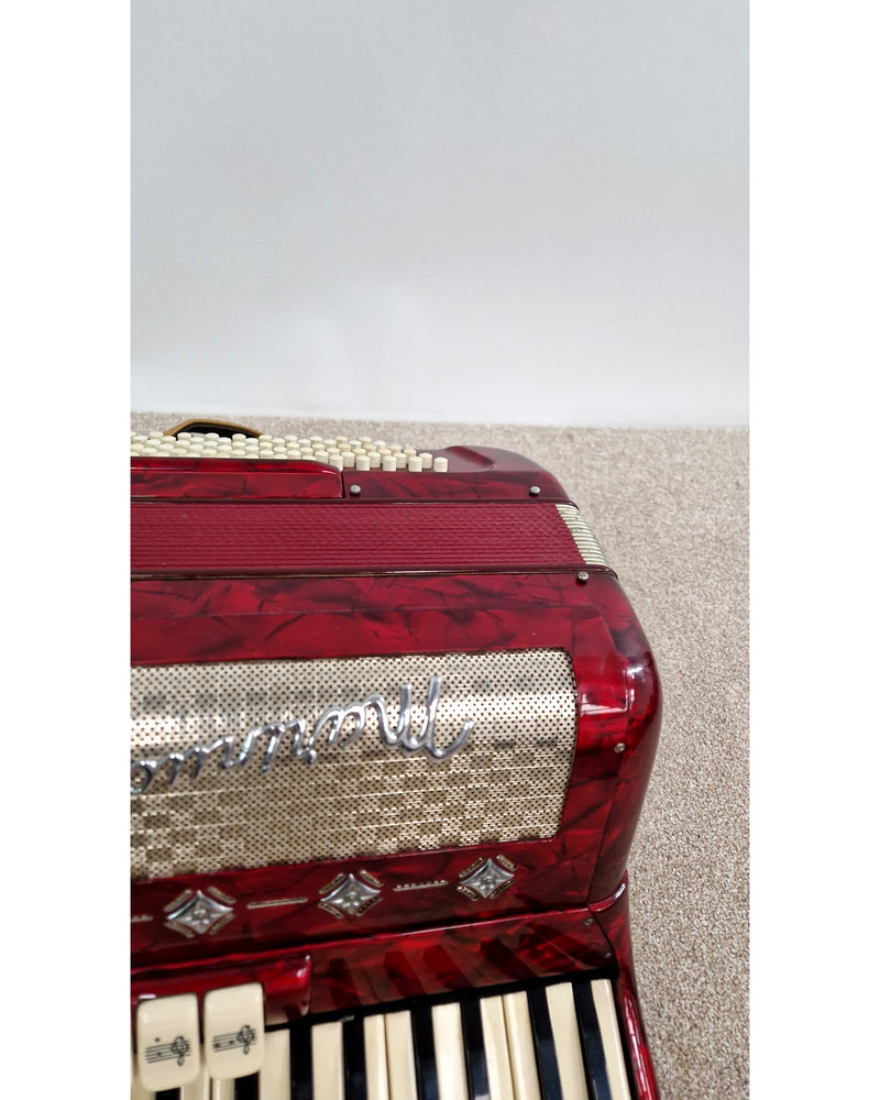 Marinucci 120 - Accordion - Red - Refurbished w/ Hard Case - image 4