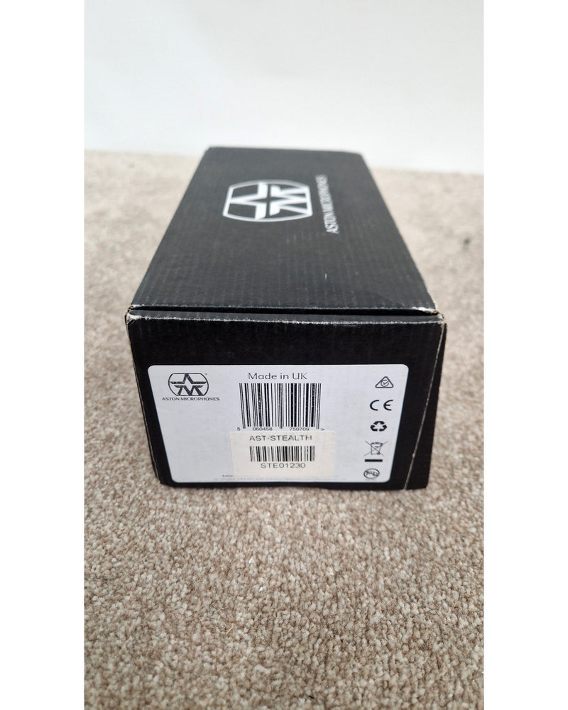 Aston Stealth - Microphones - Black - Fair w/ Original Box - image 9