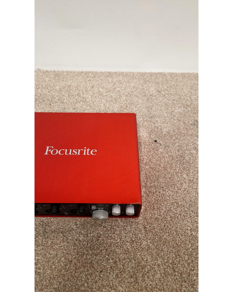 Focusrite Scarlett 18i8 2nd Gen - Audio Interface - Red - Good w/ Power Supply - image 4