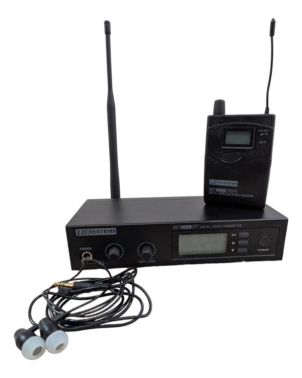 LD MEI1000G2 - Wireless System - Black - Very Good w/ Original Box, Manuals, Power Supply