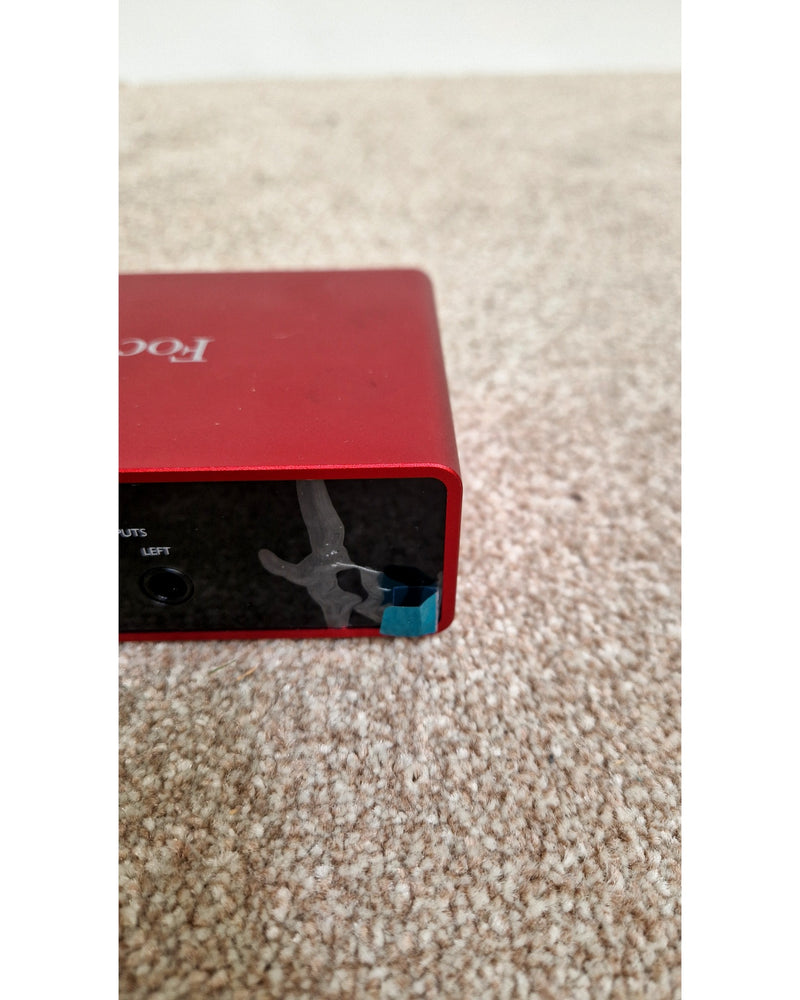Focusrite Scarlett Solo - Audio Interface - Red - Excellent - image 8
