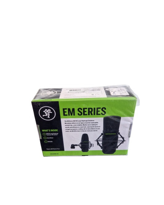 Mackie EM91C - Condenser Microphones - Black - Like New w/ Original Box