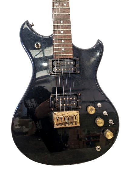 Westone Thunder I-A - Electric Guitar - Black - Good w/ Soft Case