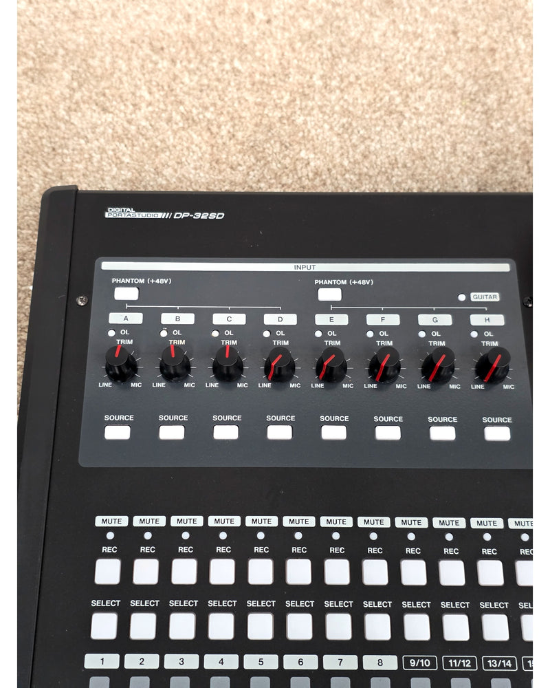 Tascam DP-32SD - Recorder - Black - Excellent w/ Power Supply - image 4