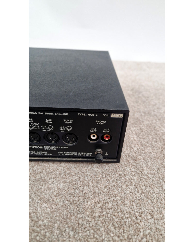 Naim NAIT 2 - Hi-Fi Amplifier - Black - Very Good - image 9