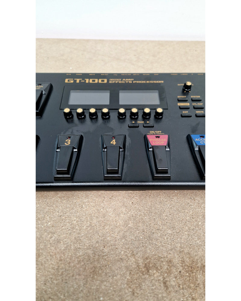 Boss GT-100 - Multi-Effects Pedal - Excellent w/ power supply - image 10
