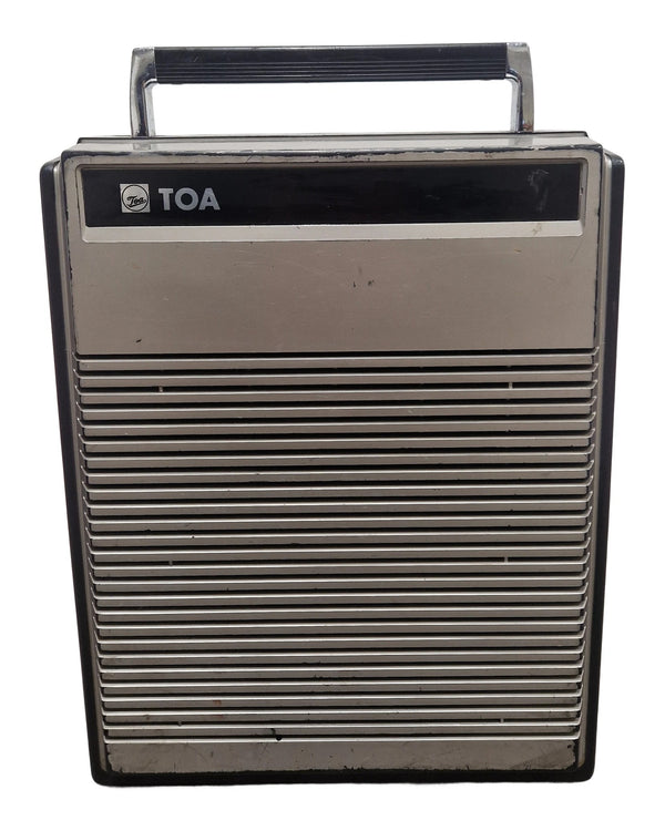 TOA WA-520C - Radio Cassette Recorder - Black - Good