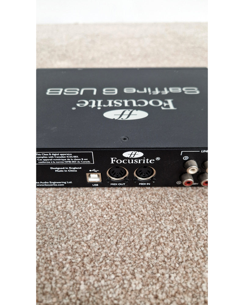Focusrite Saffire 6 USB - Audio Interfaces - Very Good - image 10