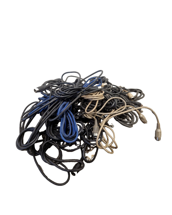 Job Lot OF MIDI Cables - X20 – MIDI Cable - Good