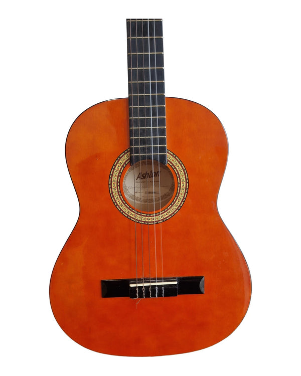 Ashton SPC34K - Classical Guitar - Orange - Good w/ Soft Case