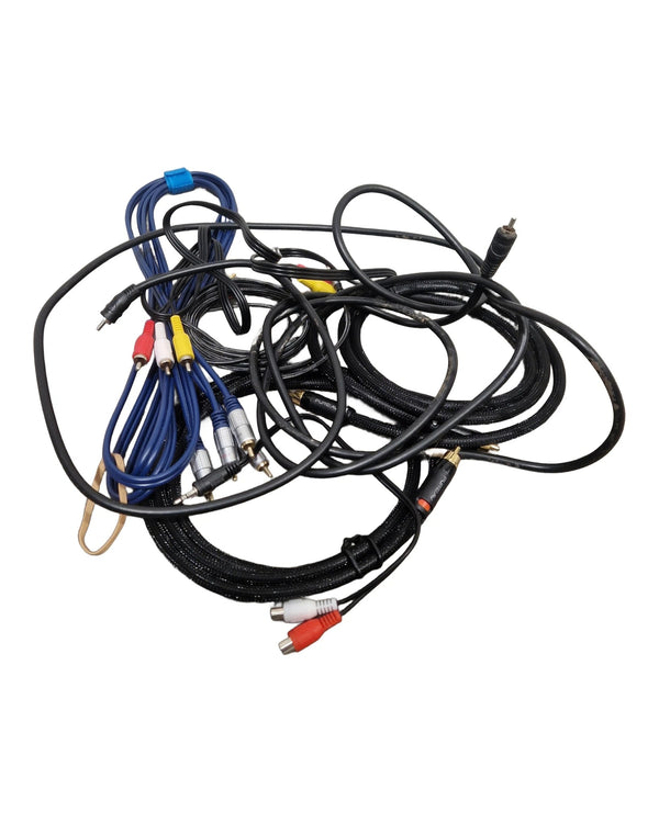 Job-lot OF Phono Cables - X7 - Phono Cable - Excellent