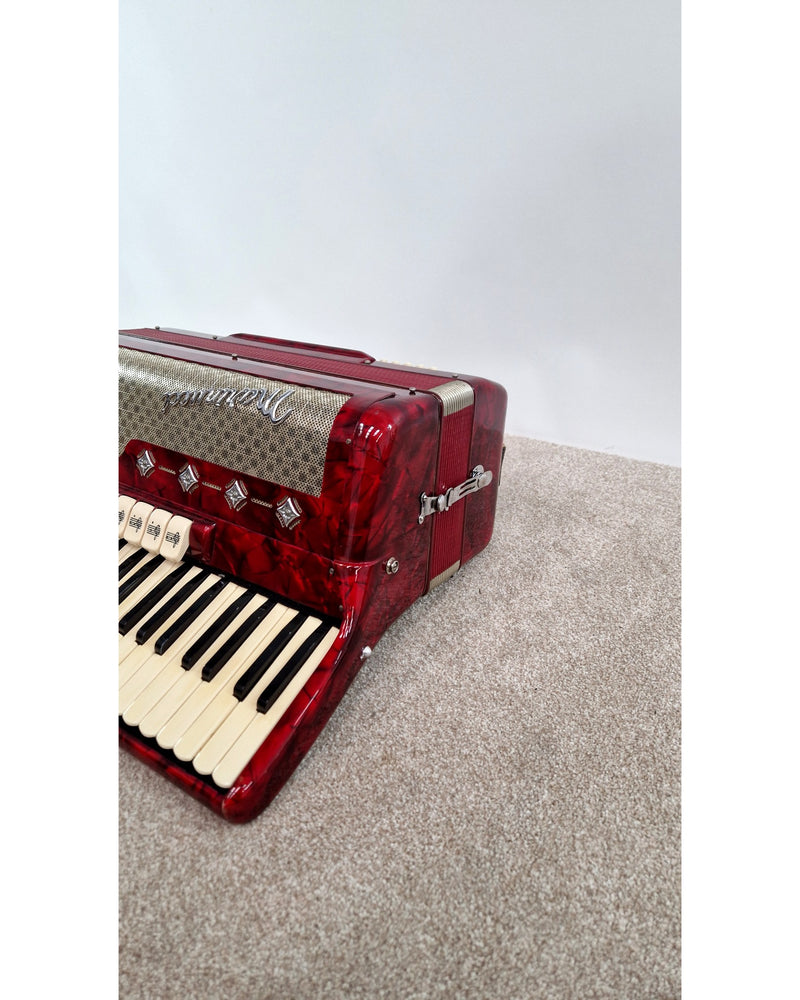 Marinucci 120 - Accordion - Red - Refurbished w/ Hard Case - image 2