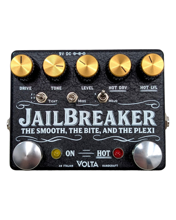 Volta Jailbreaker - Overdrive & Distortion Pedals - Black - Excellent w/ Manuals
