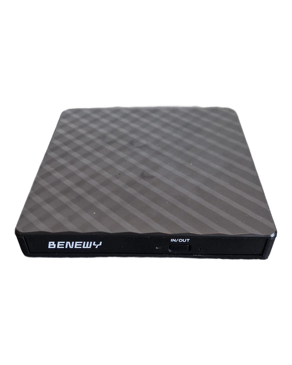 Generic External CD Drive with Case - Disk Drive - Like New w/ Soft Case