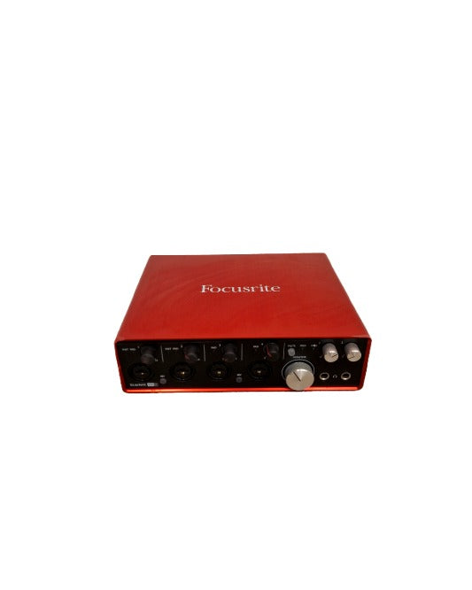 Focusrite Scarlett 18i8 2nd Gen - Audio Interface - Red - Good w/ Power Supply - image 1