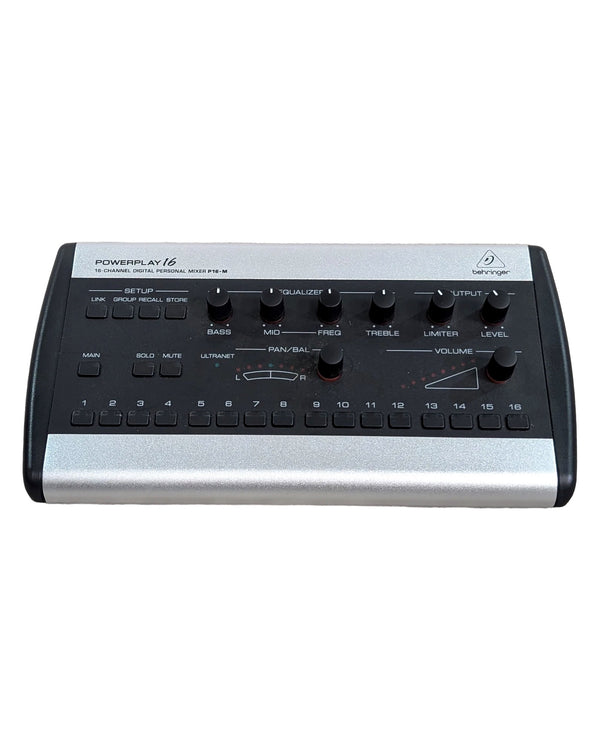 Behringer Powerplay P16-M - Audio Interface - Excellent w/ Original Box, Manuals, Power Supply