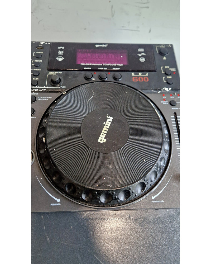 Gemini CDJ-600 - DJ Equipment - Good w/ Original Box - image 8