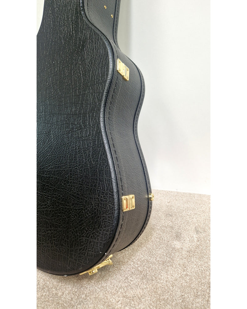 Unbranded Acoustic Guitar Hard Case - Guitar Case - Black - Excellent - image 2