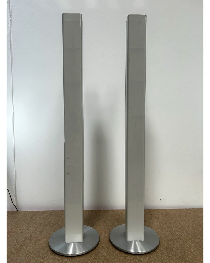 Loewe S1 Floor Standing Speaker - Pair - White - Excellent w/ stands - image 9