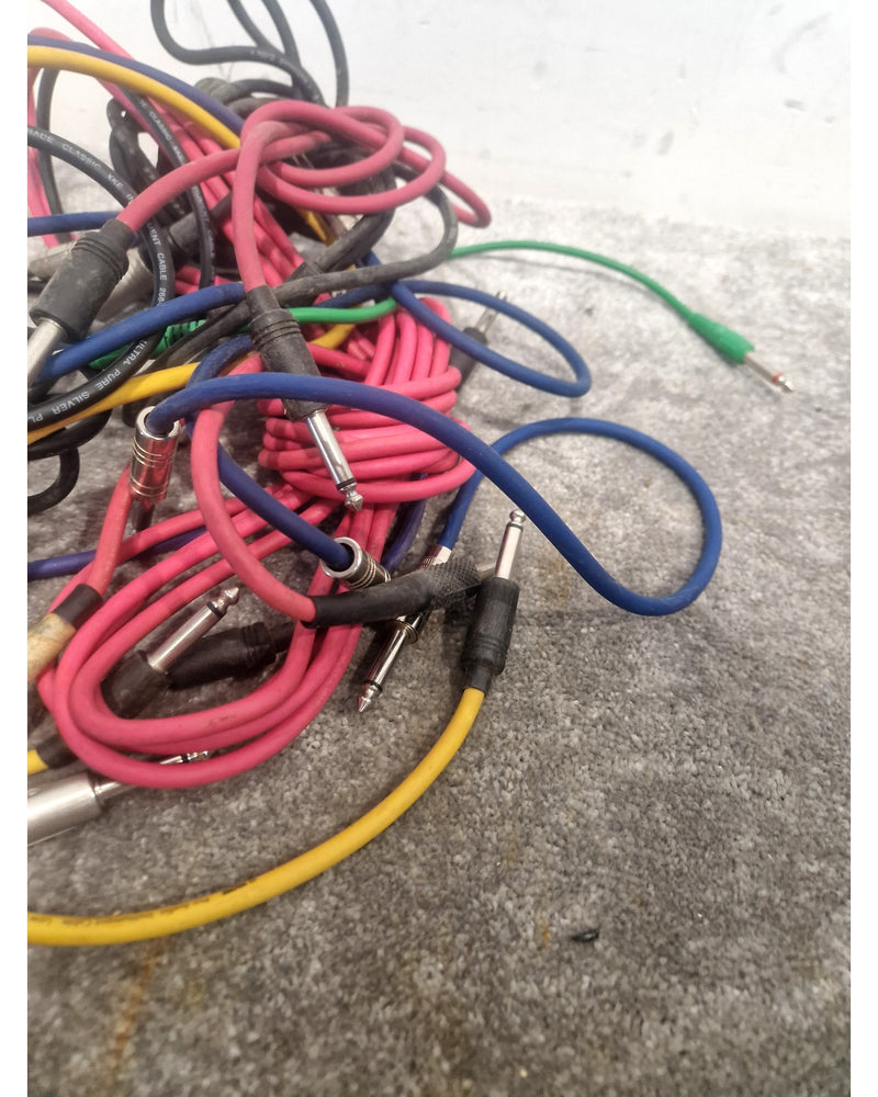 Job-Lot OF Speaker/Guitar Cables - X10 - Speaker/Guitar Cable - Good - image 11