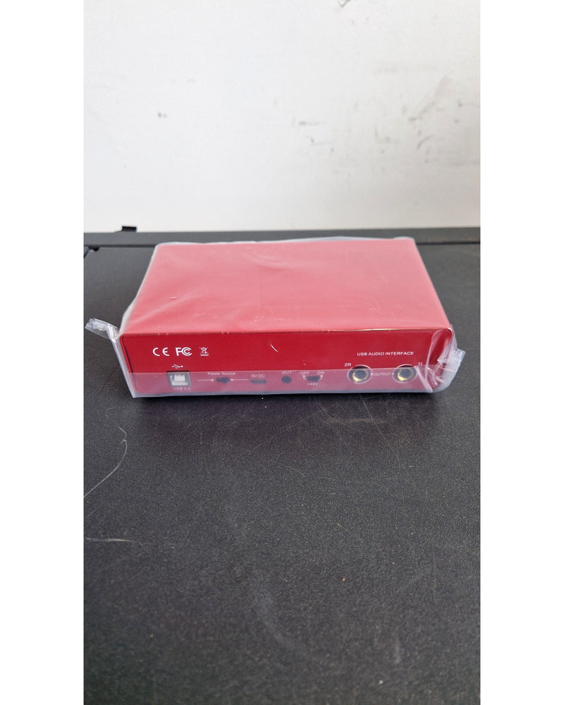 Audiophile 2x2 Professional Sound Card USB Audio Interface - Audio Interface - Like New w/ Original Box - image 8