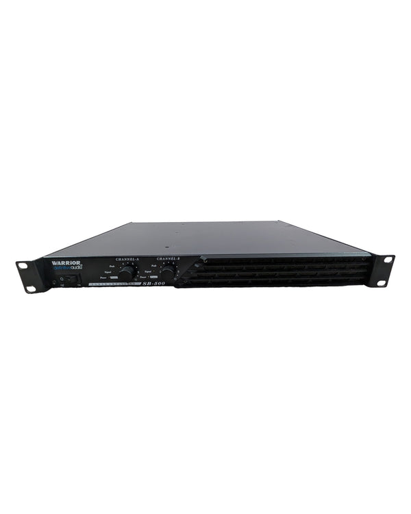 Warrior SB-500 - Power Amplifier - Black - Good