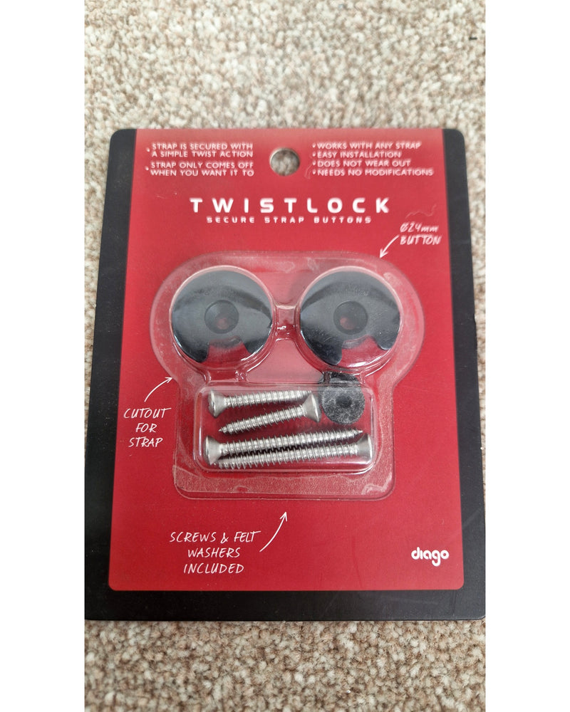 Diago GHOI-B - Guitar Accessories - Twistlock Black - Like New w/ Original Box - image 2