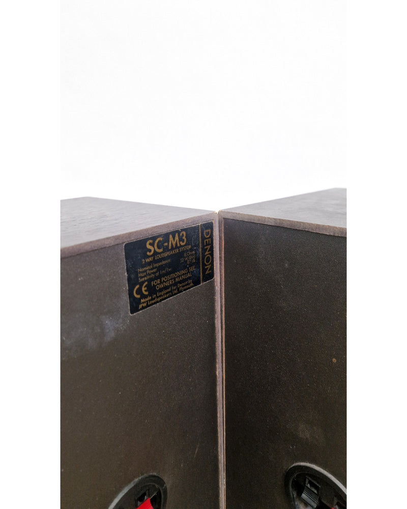 Denon SC-M3 - Hi-Fi Speakers - Black - Fair - image 10