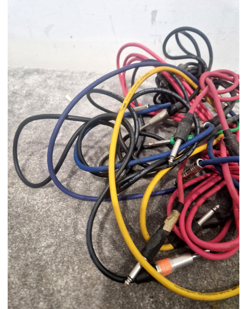 Job-Lot OF Speaker/Guitar Cables - X10 - Speaker/Guitar Cable - Good - image 10