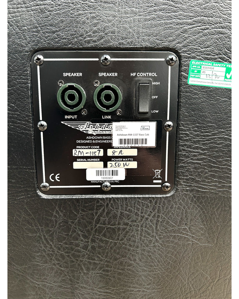 Ashdown RM 115T - Bass Amplifier - Good - image 11