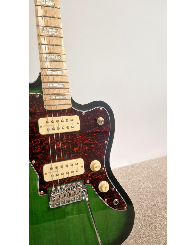 Revelation RJT60M TL - Electric Guitar - Green - Like New w/ Original Box - image 3
