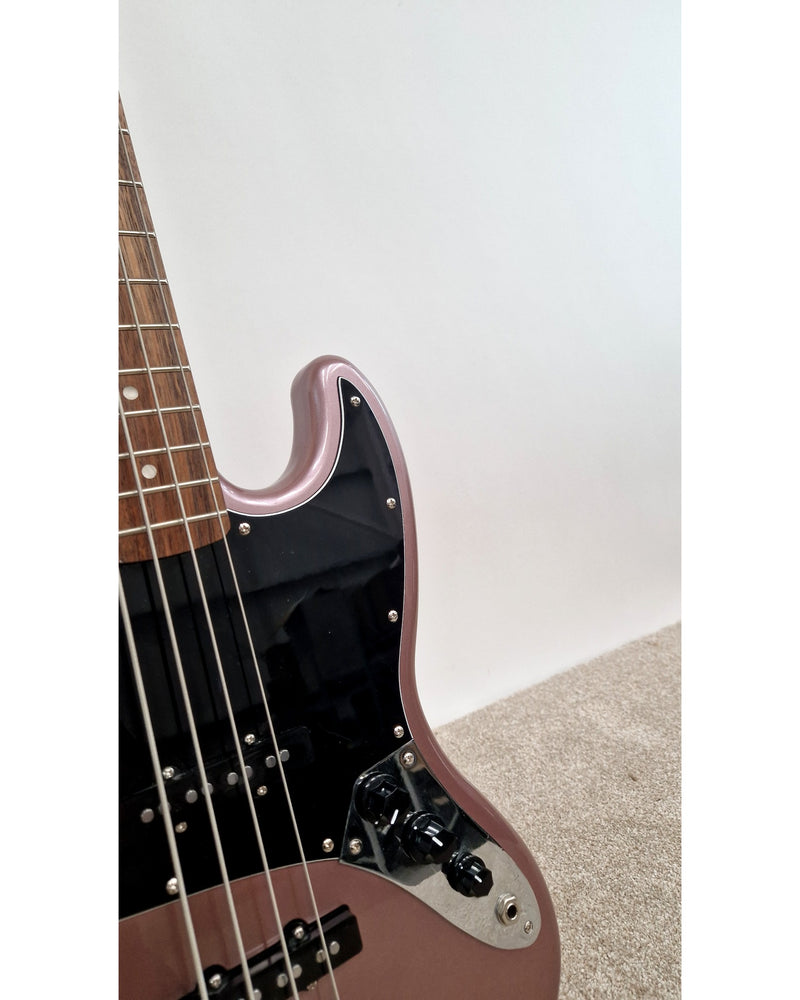 Fender Affinity Series Jazz Bass Burgundy Mist - Bass Guitar - Very Good - image 4