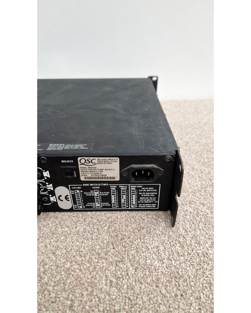 QSC RMX2450 - Power Amplifiers - Spares or Repair - image 9