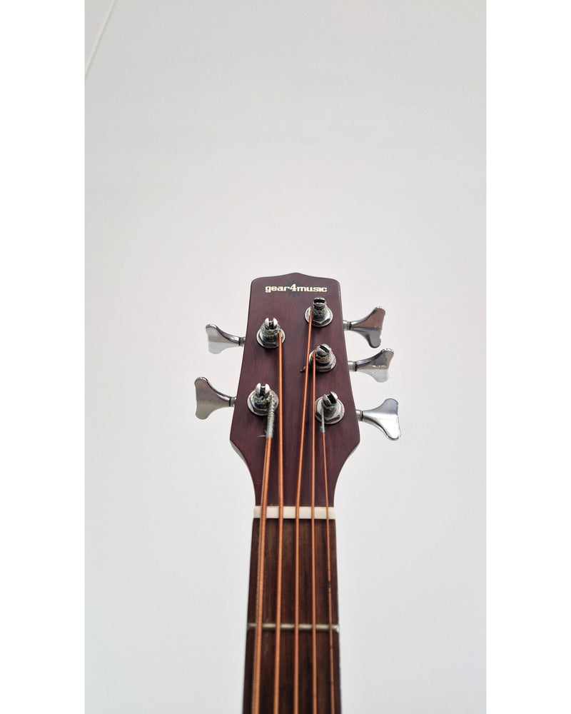 Gear4Music Acoustic 5 String - Bass Guitar - Natural - Acoustic Bass Guitar - Very Good - image 4