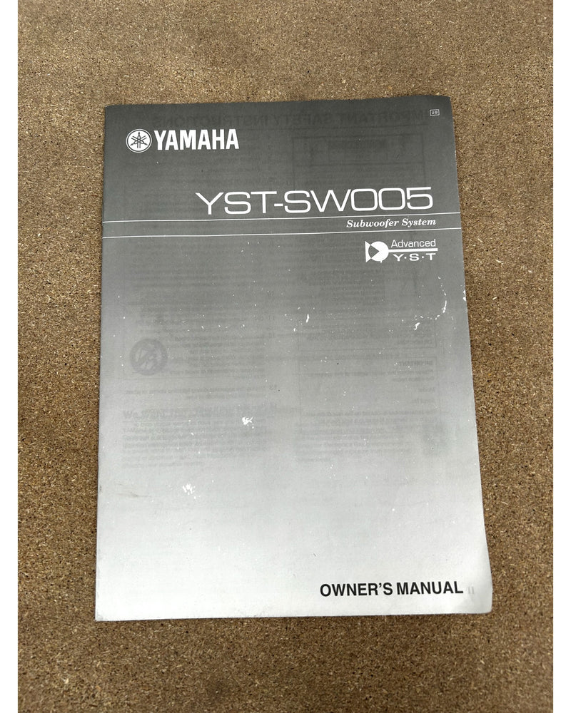 Yamaha YST-SW005 - Subwoofer - Excellent - image 7