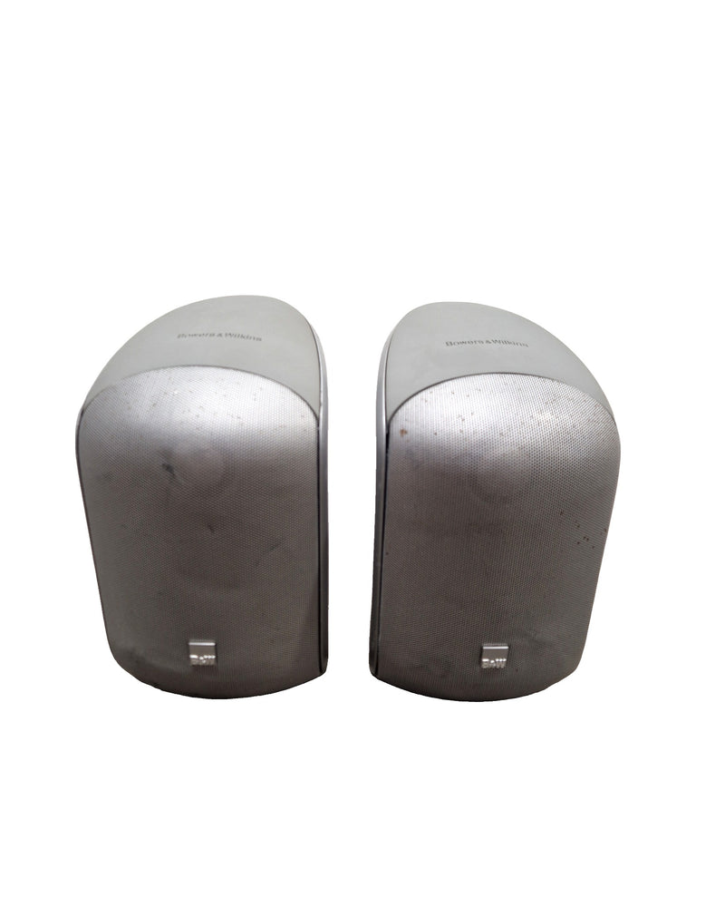 Bowers & Wilkins M-1 - Hi-Fi Speakers - Silver - Pair - Good - image 1