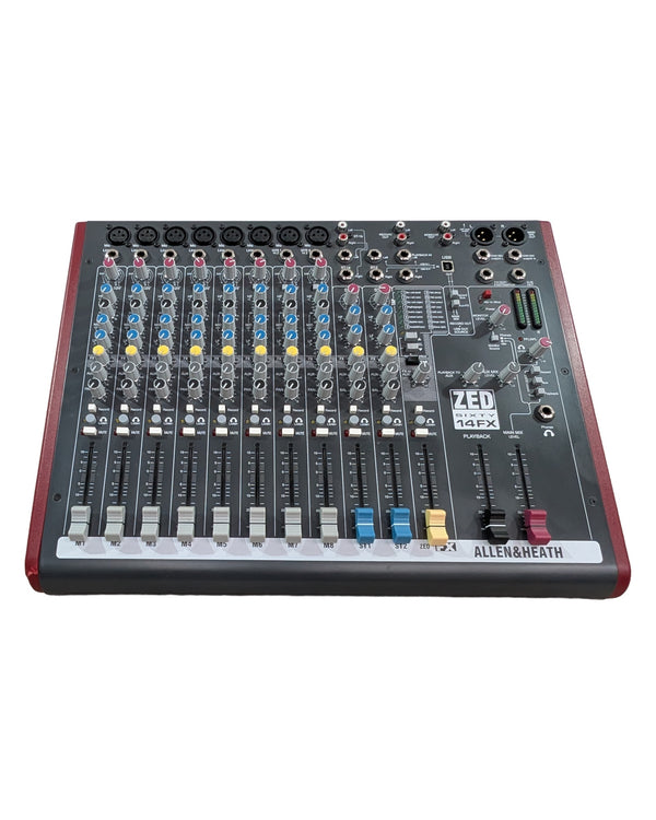 Allen & Heath ZED60-14FX Analog Mixer - Mixer - Dark Grey - Excellent w/ Original Box