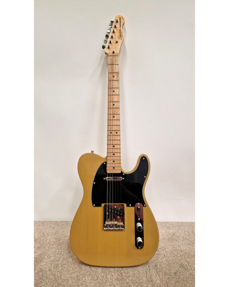 Fender Affinity Telecaster - Butterscotch Blonde - Very Good w/ Hard Case & Upgraded Brass Saddles - image 2