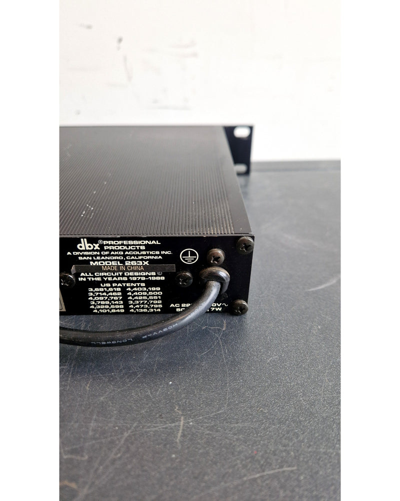 DBX 263X - De-esser - Black - Good - image 10