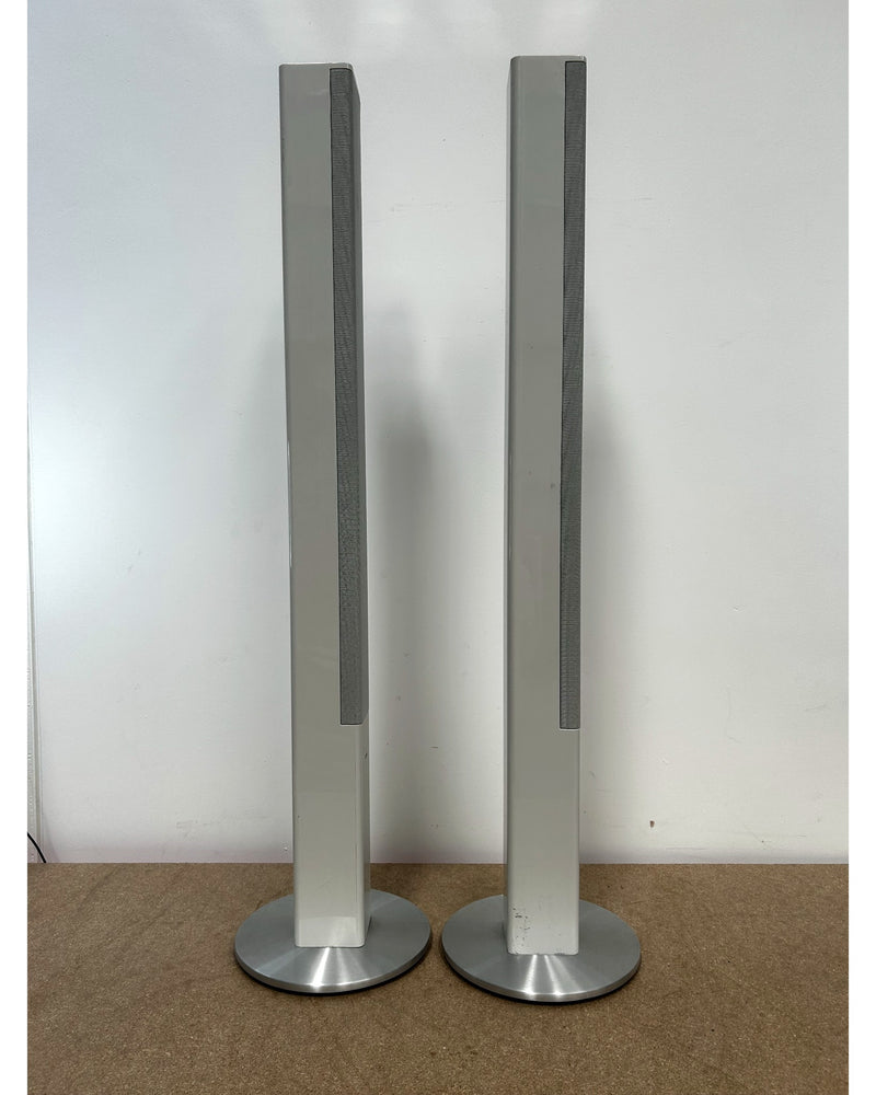 Loewe S1 Floor Standing Speaker - Pair - White - Excellent w/ stands - image 6