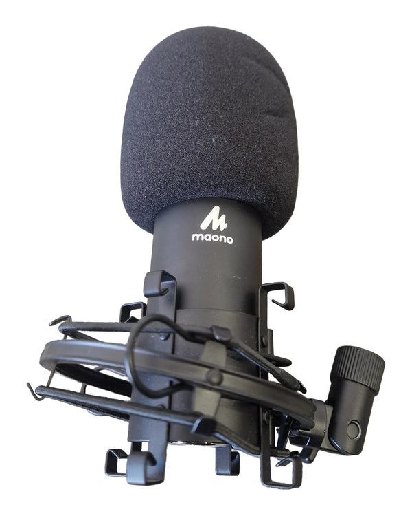 Maono AU-A04TC Studio Table Top Microphone Kit - Microphone - Excellent w/ Hard Case