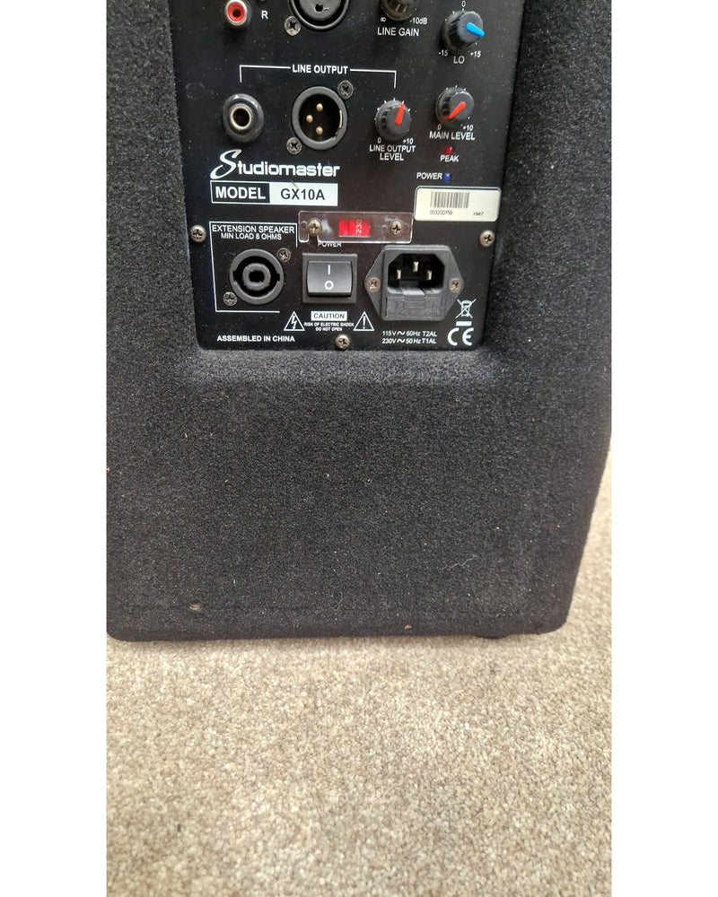 Studiomaster GX10A - PA Speaker - Spares or Repair - image 9